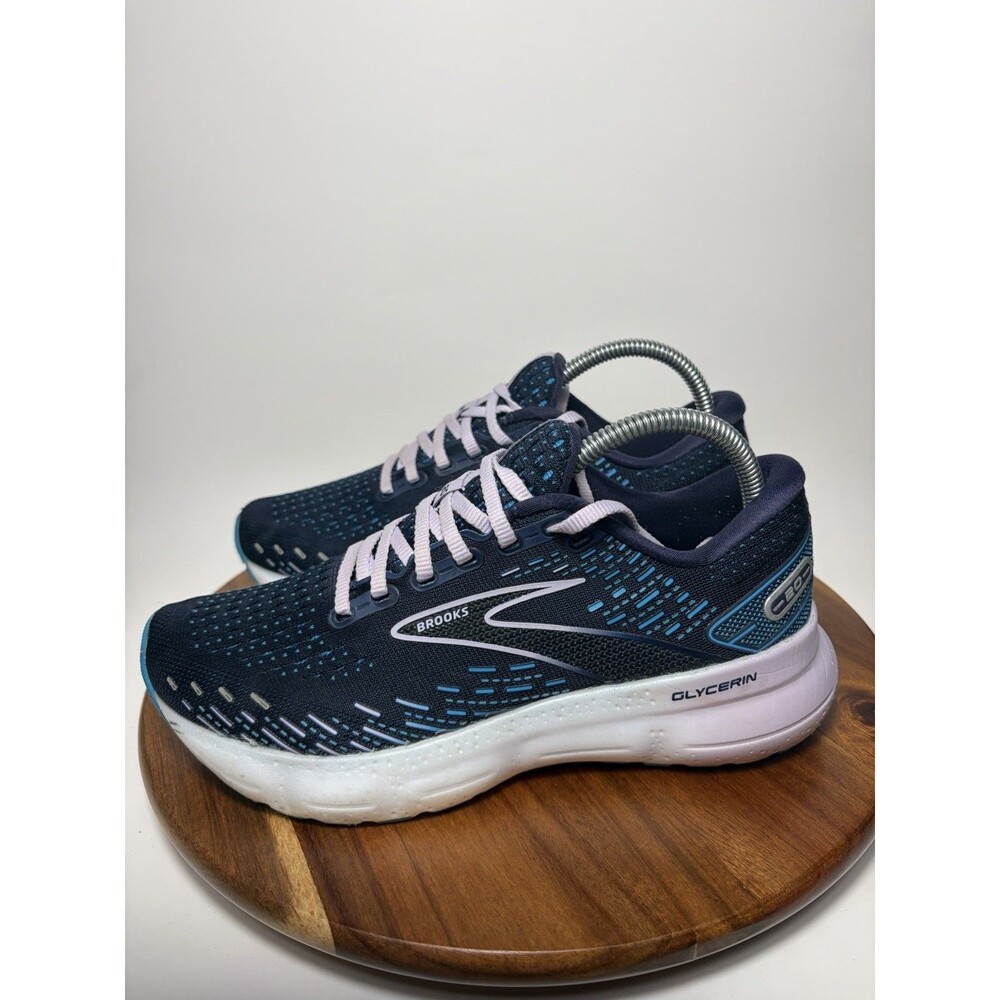 Brooks Glycerin 20 1203691B499 Blue Running Shoes Women’s Size 7.5
